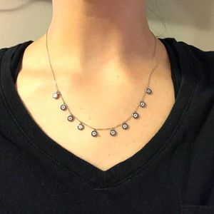 Evil Eye Sterling Silver Necklace